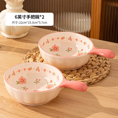 High Quality Ceramic Tableware Household Ceramic Fish Dishes Soup Bowls Wedding Party Gifts Festive Tableware Set Microwave Home