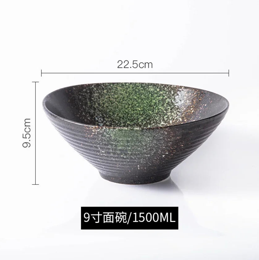 Ramen Bowl Japanese Tableware Noodle Ceramic Soup Tableware
