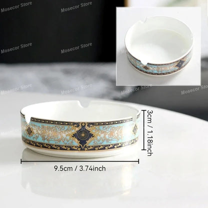 British Style Luxury Bone China Coffee Cup Coffee Cup and Saucer Set Baroque Ceramic Plate Retro Afternoon Tea Cup Set Best Gift