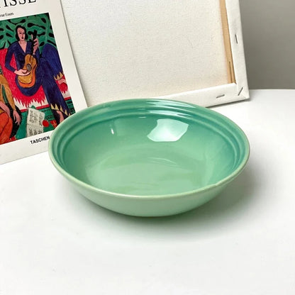 7 Inches Ceramic Bowl,Porcelain Kitchen Tableware Plate,Round Noodle Ramen Salad Cereal Pasta Bowls,Microwave Oven Safe 18cm