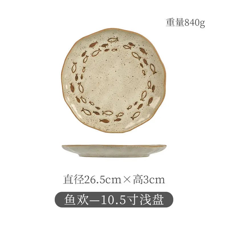 Friendly Birthday Dinner Sets Design Aesthetic Elegant Christmas Luxury Dishes Set Ceramic Italian Bajilla Ceramica Dinner Set