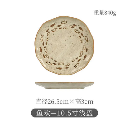 Friendly Birthday Dinner Sets Design Aesthetic Elegant Christmas Luxury Dishes Set Ceramic Italian Bajilla Ceramica Dinner Set