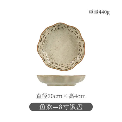 Friendly Birthday Dinner Sets Design Aesthetic Elegant Christmas Luxury Dishes Set Ceramic Italian Bajilla Ceramica Dinner Set