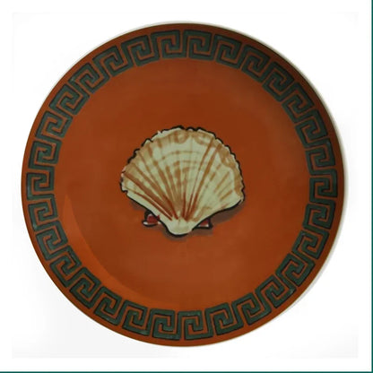 Ceramic Decor Plate Italian Poseidon Journey Plate Home Living Room Bedroom Background Wall Hanging Ornaments
