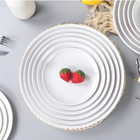 10-Inch Plate Custom Made Style High Ceramic Suitable For Home Decoration