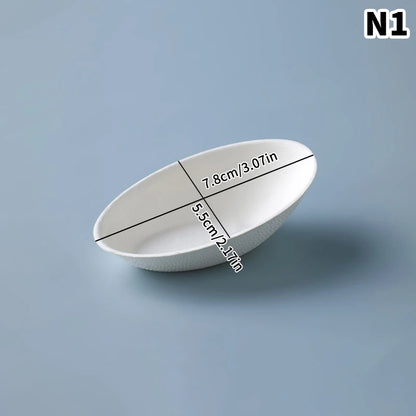 50 Pcs Dessert Plate High-quality Trays Serving Home Plates Water Drop Disposable Fruit Dinner Dishes Paper