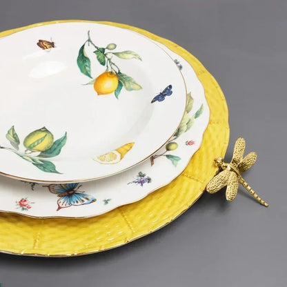 Ceramic Steak Plate European Western Food  Home Internet Celebrity  Nordic Creative Breakfast Plate Tableware
