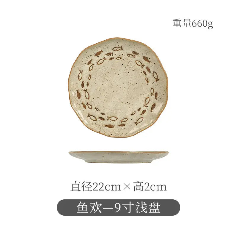 Friendly Birthday Dinner Sets Design Aesthetic Elegant Christmas Luxury Dishes Set Ceramic Italian Bajilla Ceramica Dinner Set