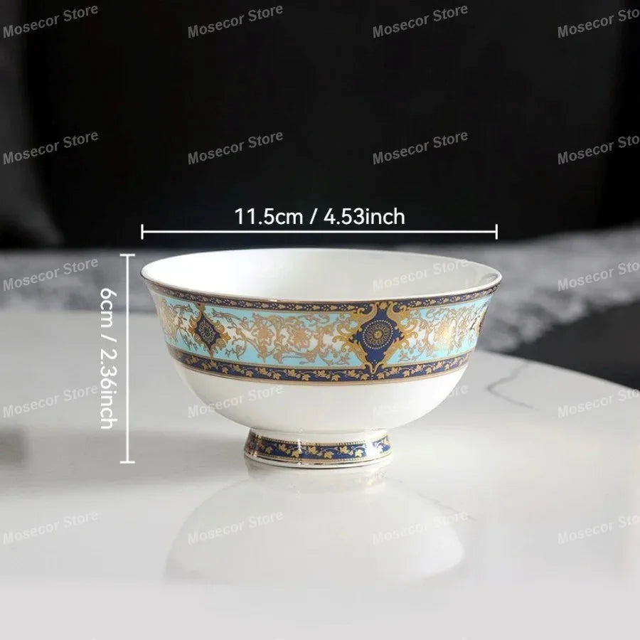 British Style Luxury Bone China Coffee Cup Coffee Cup and Saucer Set Baroque Ceramic Plate Retro Afternoon Tea Cup Set Best Gift