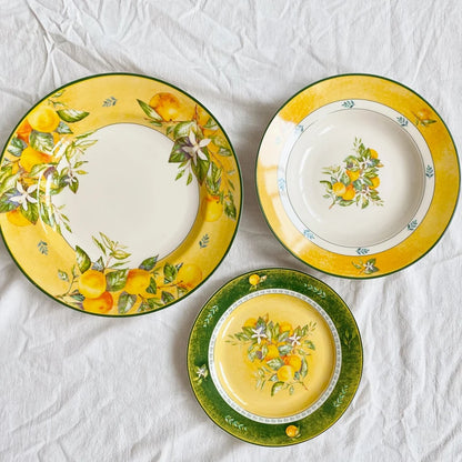 Western tableware set, steak dinner plate, yogurt bowl, viewing plate, afternoon tea, cake plate