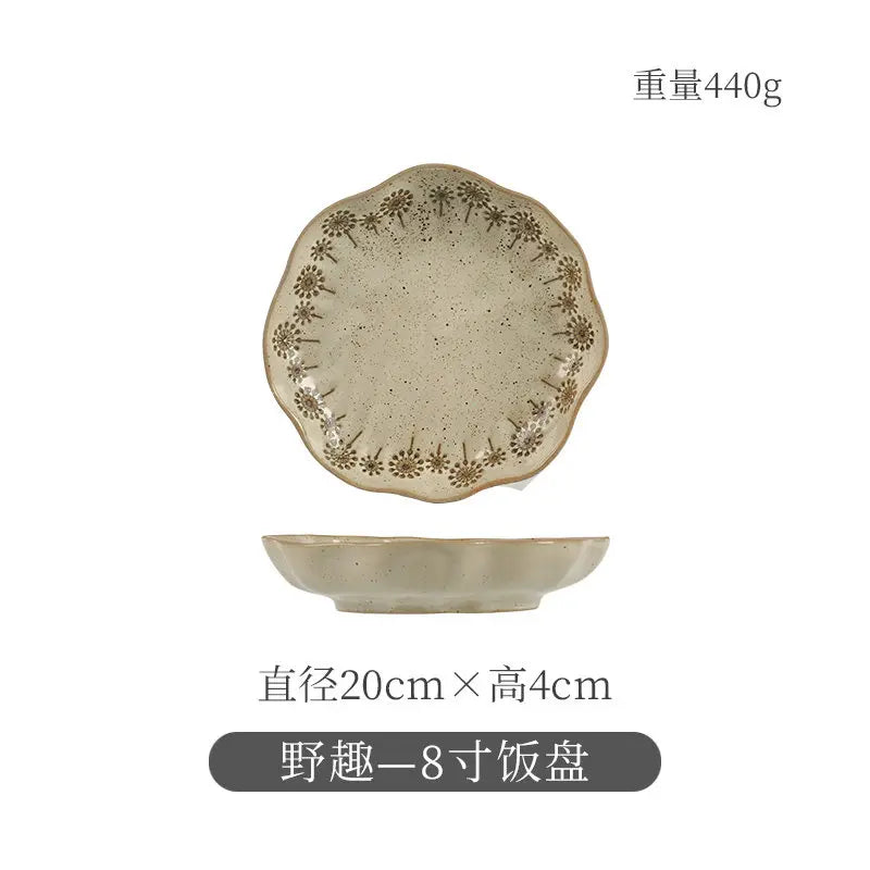 Friendly Birthday Dinner Sets Design Aesthetic Elegant Christmas Luxury Dishes Set Ceramic Italian Bajilla Ceramica Dinner Set