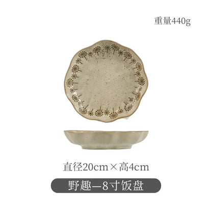 Friendly Birthday Dinner Sets Design Aesthetic Elegant Christmas Luxury Dishes Set Ceramic Italian Bajilla Ceramica Dinner Set